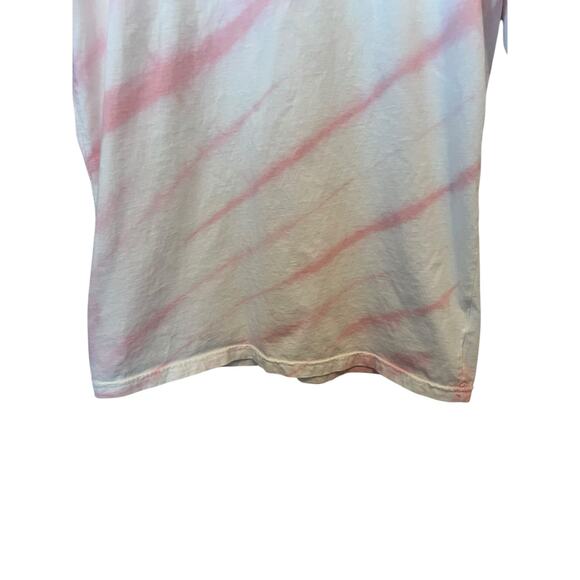 VANS MENS LONG SLEEVE CREW NECK TSHIRT PINK BLUE SND WHITE SIZE M - Picture 4 of 11